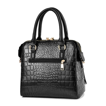 Luxury Alligator Leather Tasseled Shoulder Messenger Bags