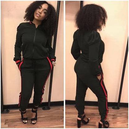 Autumn Two Piece Luxury Runway Tracksuit