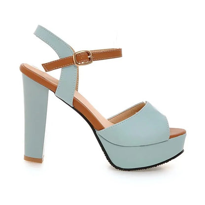 Strappy Open Super High Heel Sandal