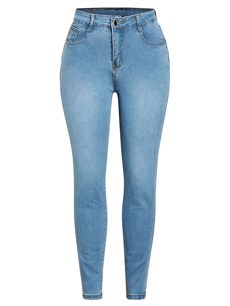 High-waisted Skinny Jeans