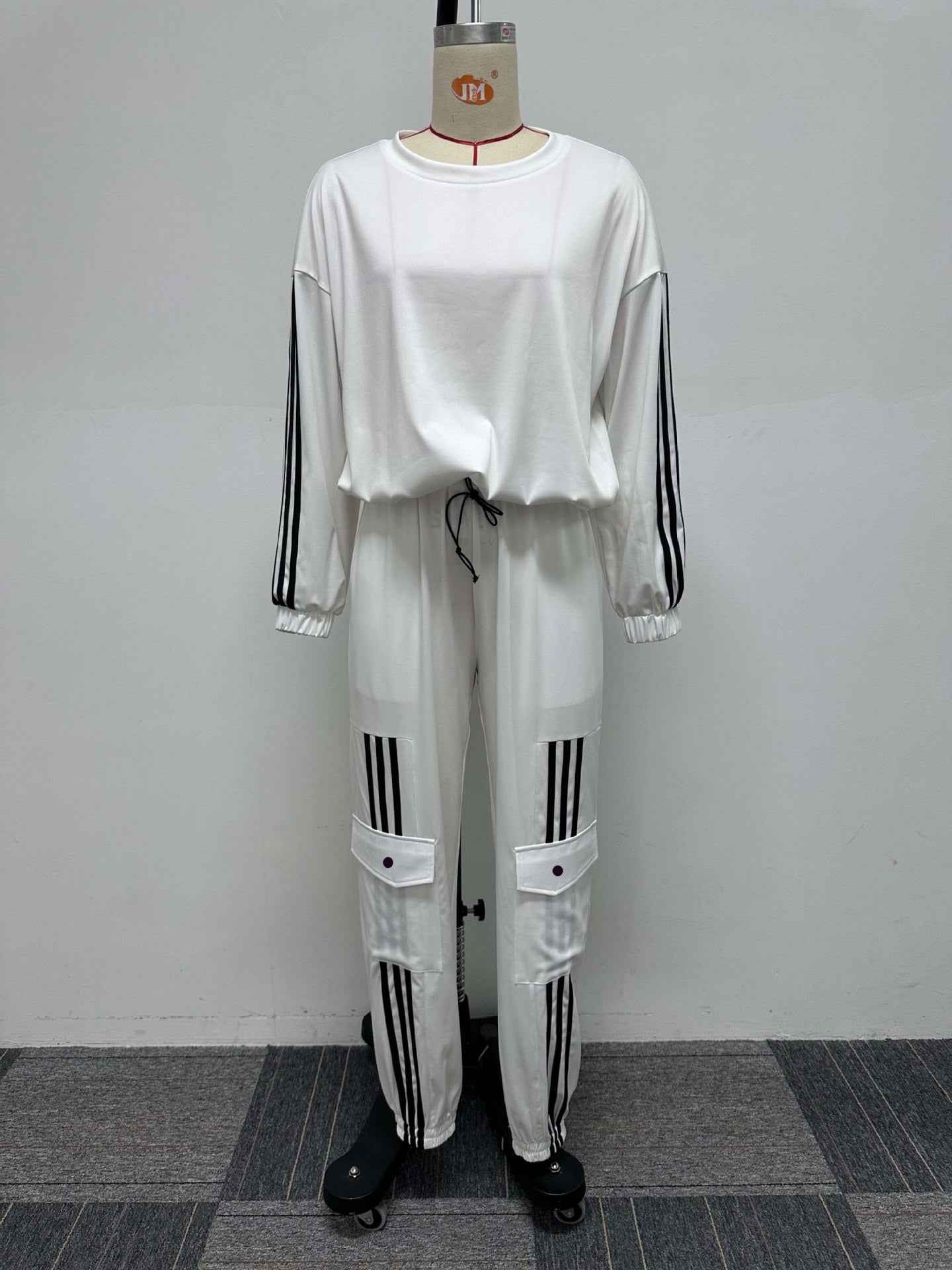 2 Piece Solid Loose Fit Tracksuit