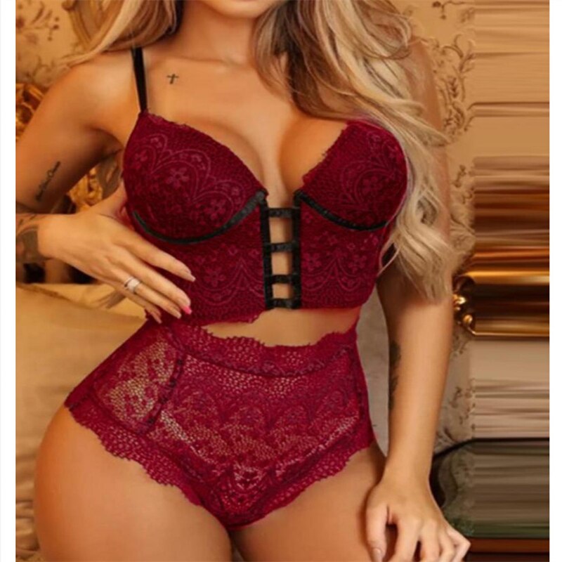 High Waist Bralette Set