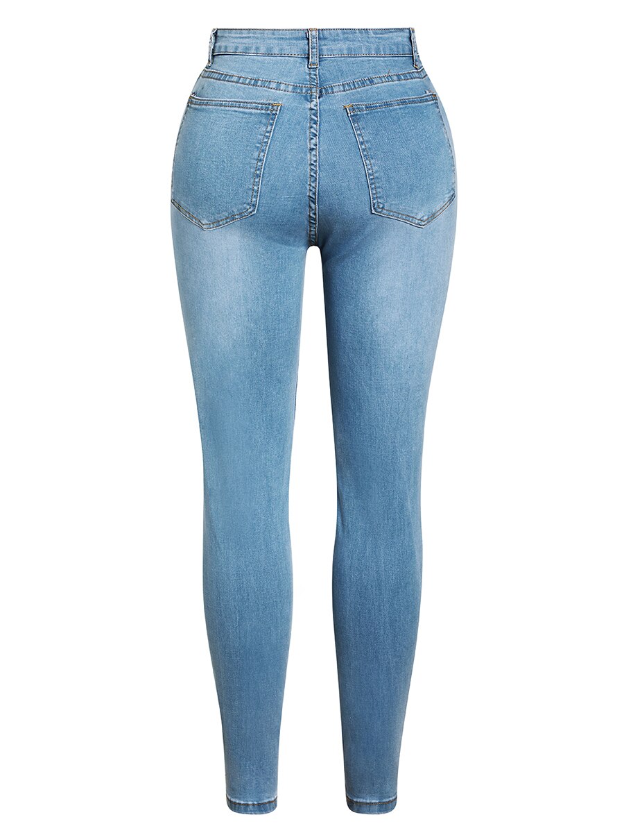 High-waisted Skinny Jeans