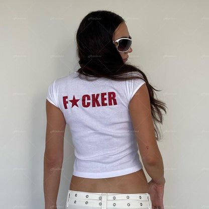 Fashion Mother Crop Top T-shirt