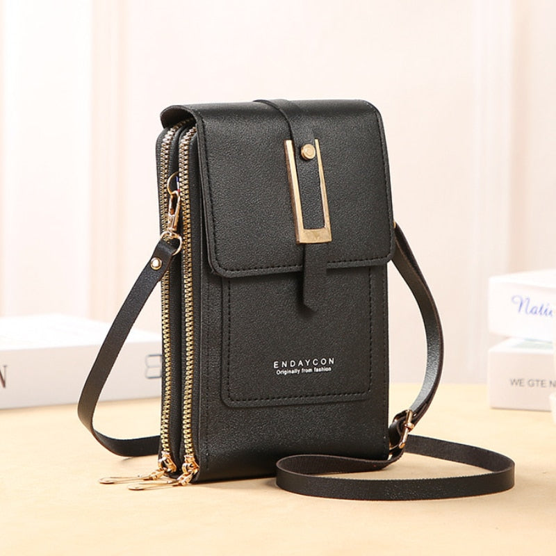 Soft Leather Crossbody Shoulder Strap Handbag