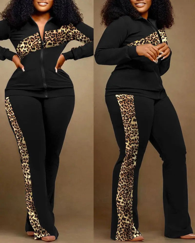 2 Piece Long Sleeve Sweatsuit