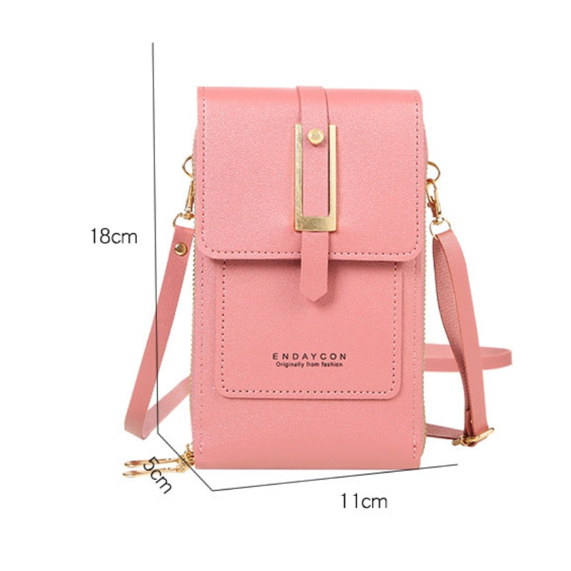 Soft Leather Crossbody Shoulder Strap Handbag